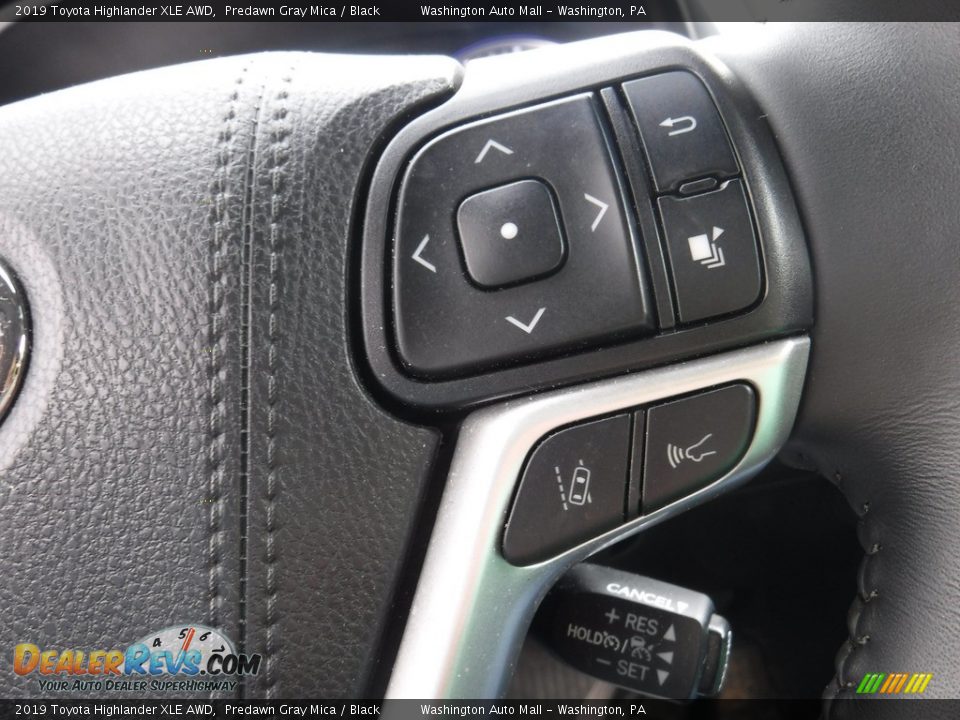 2019 Toyota Highlander XLE AWD Predawn Gray Mica / Black Photo #9