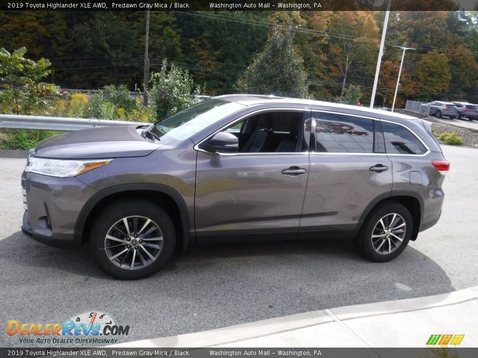 2019 Toyota Highlander XLE AWD Predawn Gray Mica / Black Photo #13