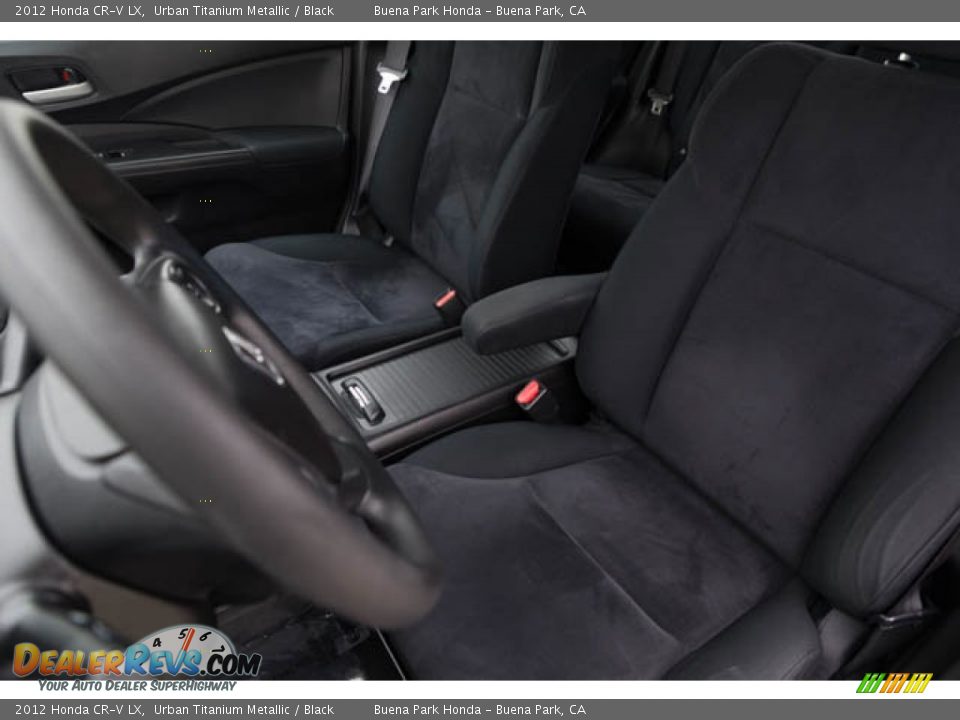 2012 Honda CR-V LX Urban Titanium Metallic / Black Photo #16