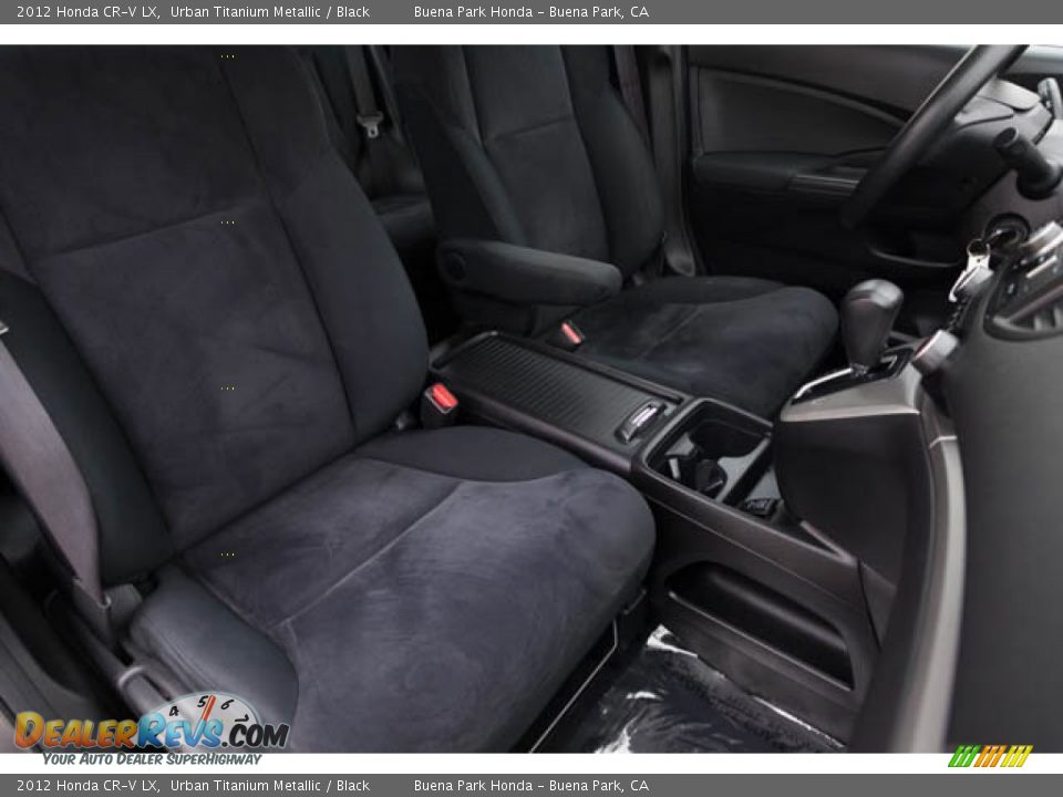 2012 Honda CR-V LX Urban Titanium Metallic / Black Photo #22