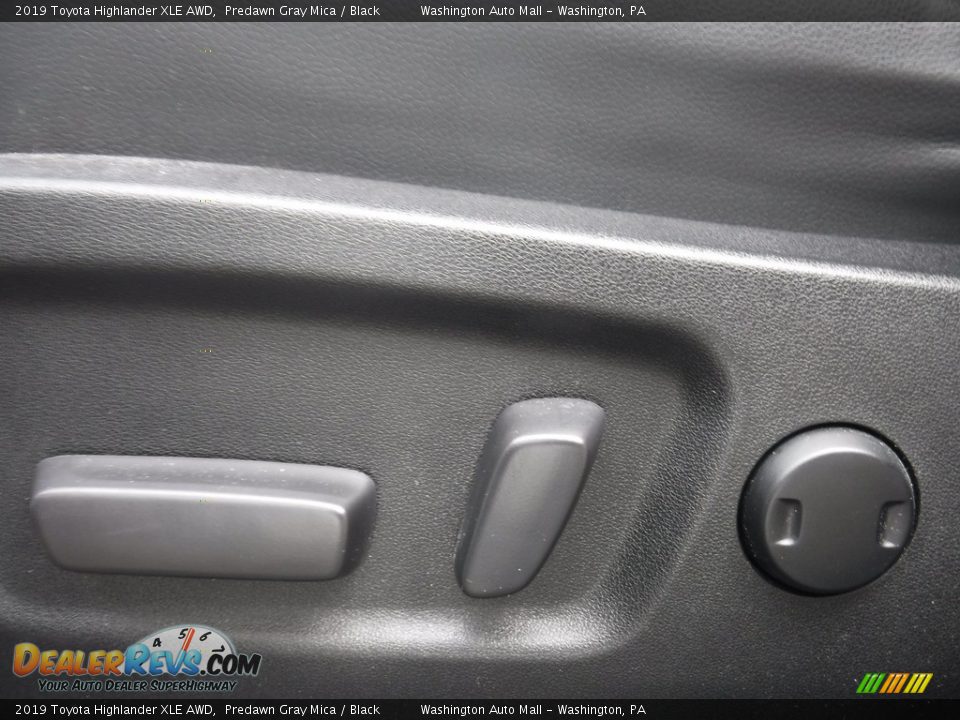 2019 Toyota Highlander XLE AWD Predawn Gray Mica / Black Photo #22