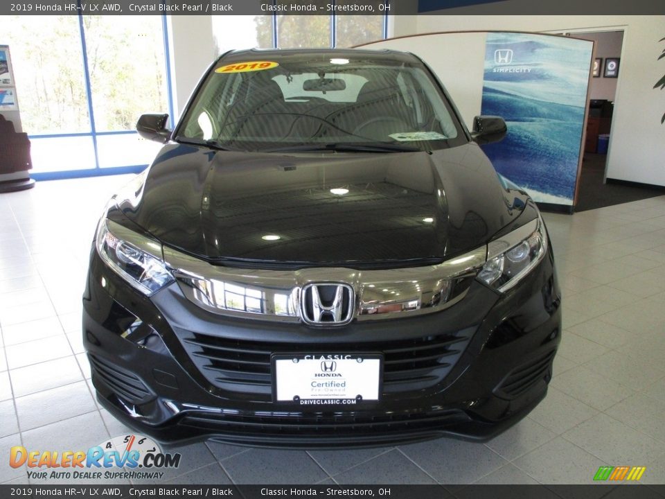 2019 Honda HR-V LX AWD Crystal Black Pearl / Black Photo #2