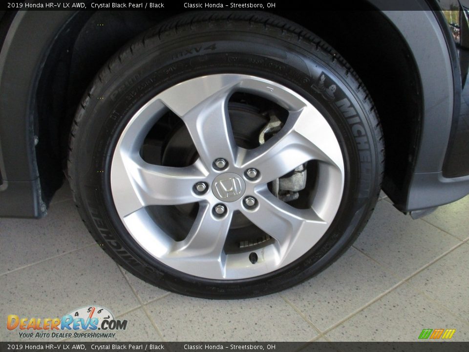 2019 Honda HR-V LX AWD Crystal Black Pearl / Black Photo #5
