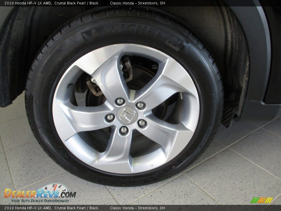 2019 Honda HR-V LX AWD Crystal Black Pearl / Black Photo #6