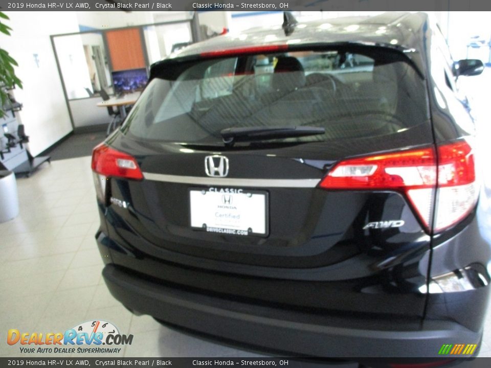 2019 Honda HR-V LX AWD Crystal Black Pearl / Black Photo #8