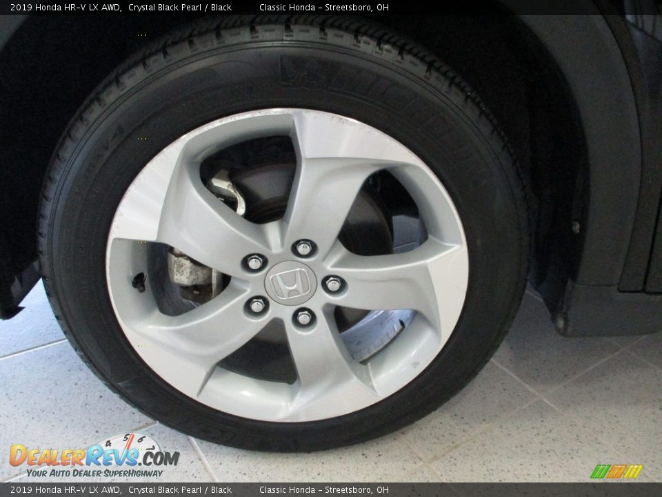 2019 Honda HR-V LX AWD Crystal Black Pearl / Black Photo #12