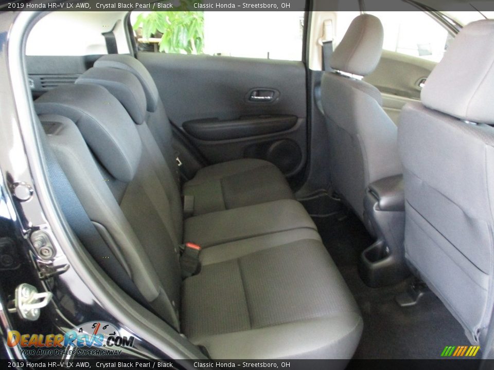 2019 Honda HR-V LX AWD Crystal Black Pearl / Black Photo #19