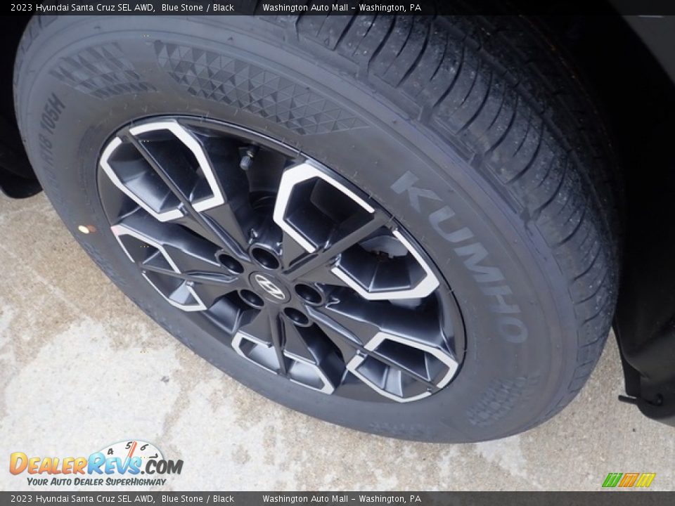 2023 Hyundai Santa Cruz SEL AWD Blue Stone / Black Photo #9