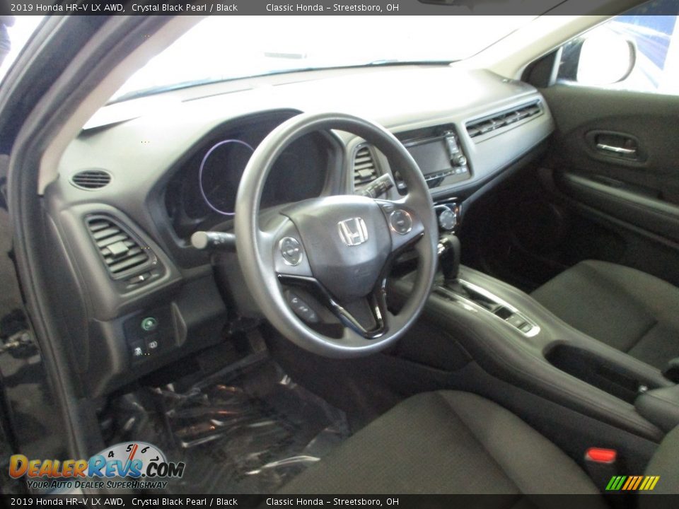 2019 Honda HR-V LX AWD Crystal Black Pearl / Black Photo #28