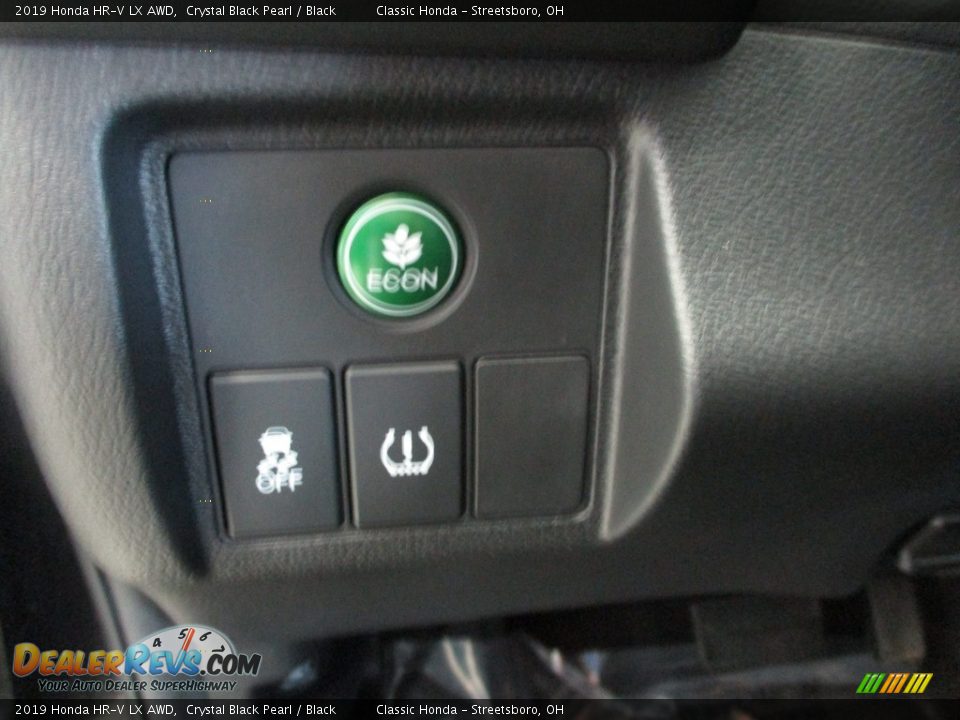 2019 Honda HR-V LX AWD Crystal Black Pearl / Black Photo #30