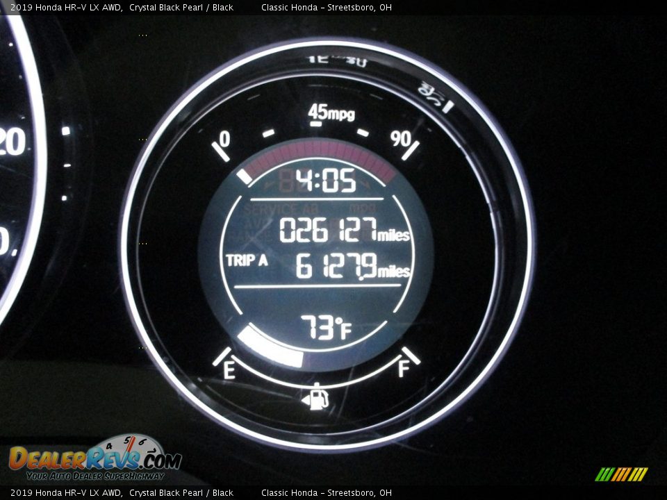 2019 Honda HR-V LX AWD Crystal Black Pearl / Black Photo #33