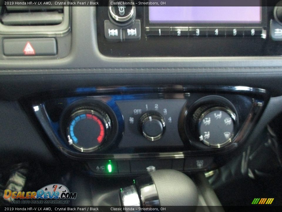 2019 Honda HR-V LX AWD Crystal Black Pearl / Black Photo #35