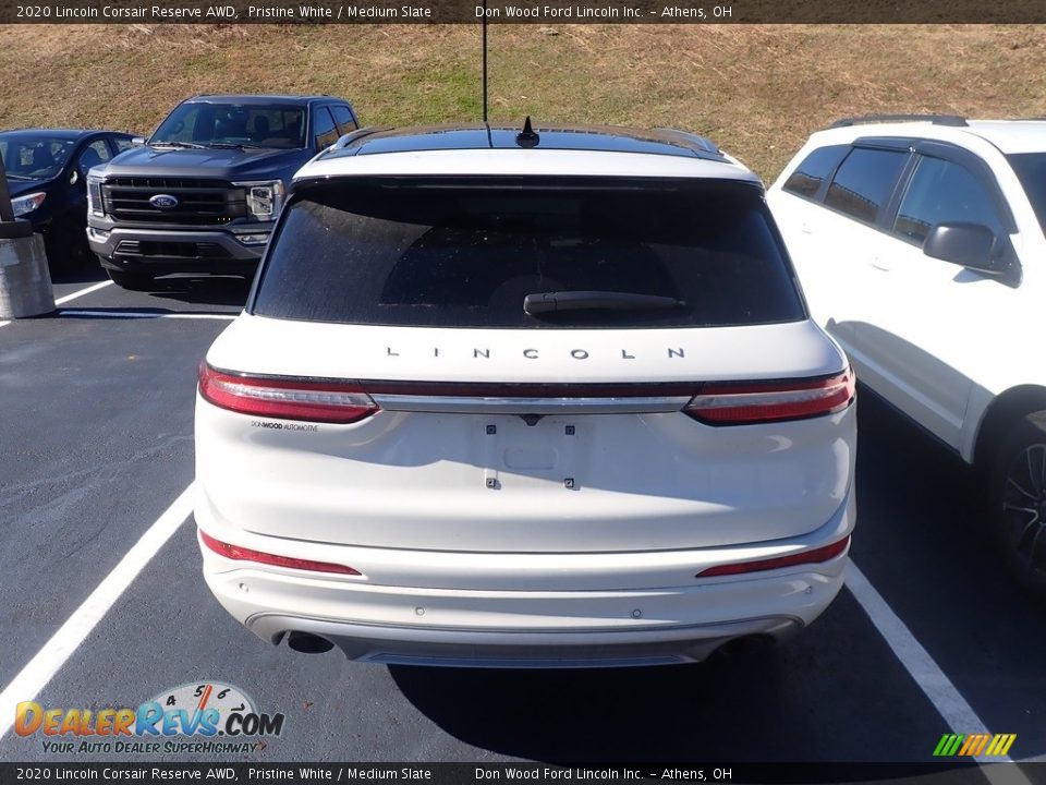 2020 Lincoln Corsair Reserve AWD Pristine White / Medium Slate Photo #9
