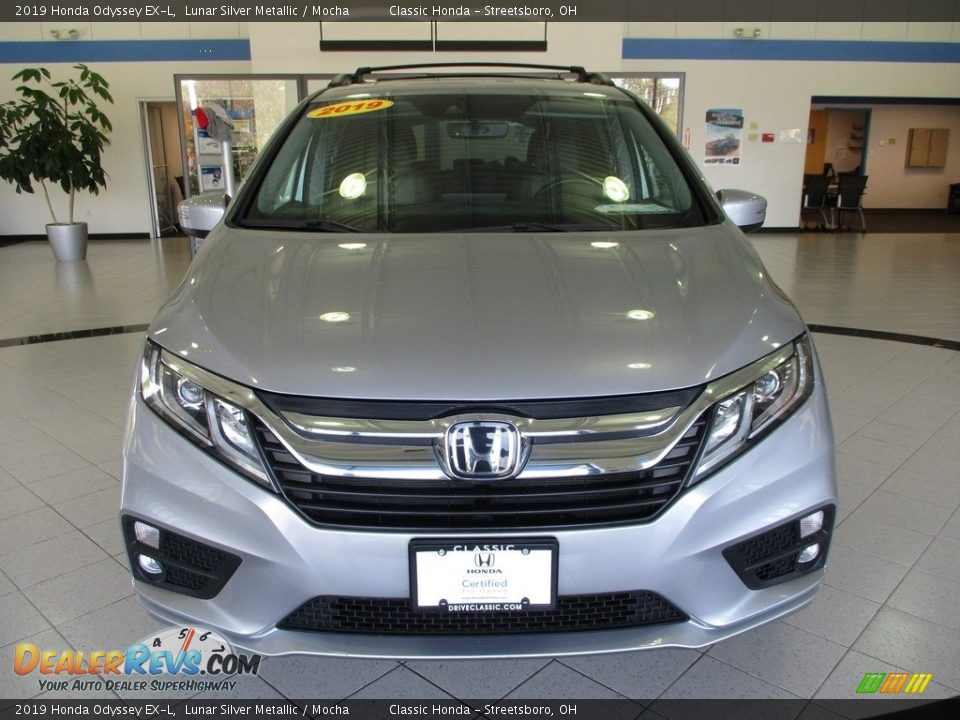 2019 Honda Odyssey EX-L Lunar Silver Metallic / Mocha Photo #2