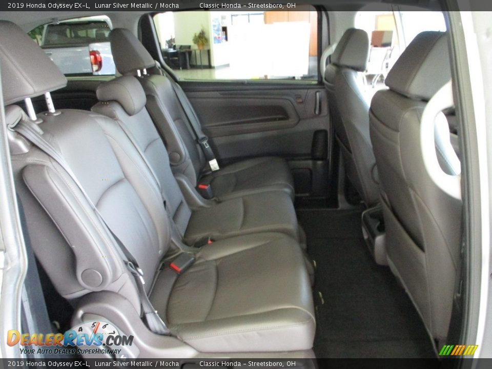 2019 Honda Odyssey EX-L Lunar Silver Metallic / Mocha Photo #19