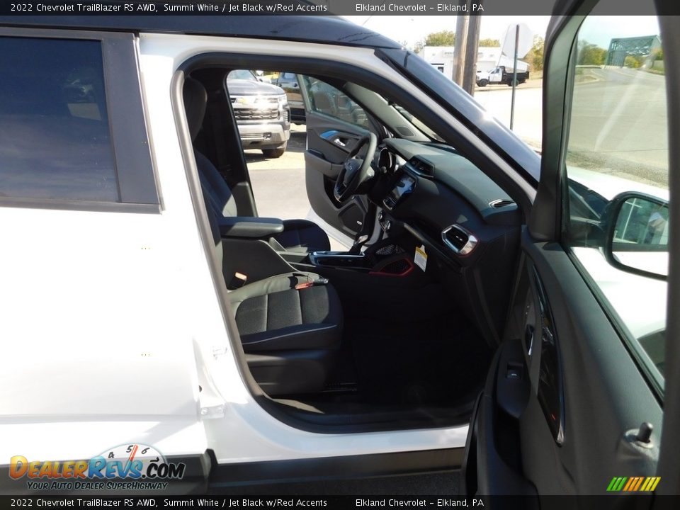 2022 Chevrolet TrailBlazer RS AWD Summit White / Jet Black w/Red Accents Photo #21