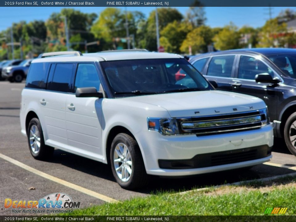 2019 Ford Flex SE Oxford White / Charcoal Black Photo #4