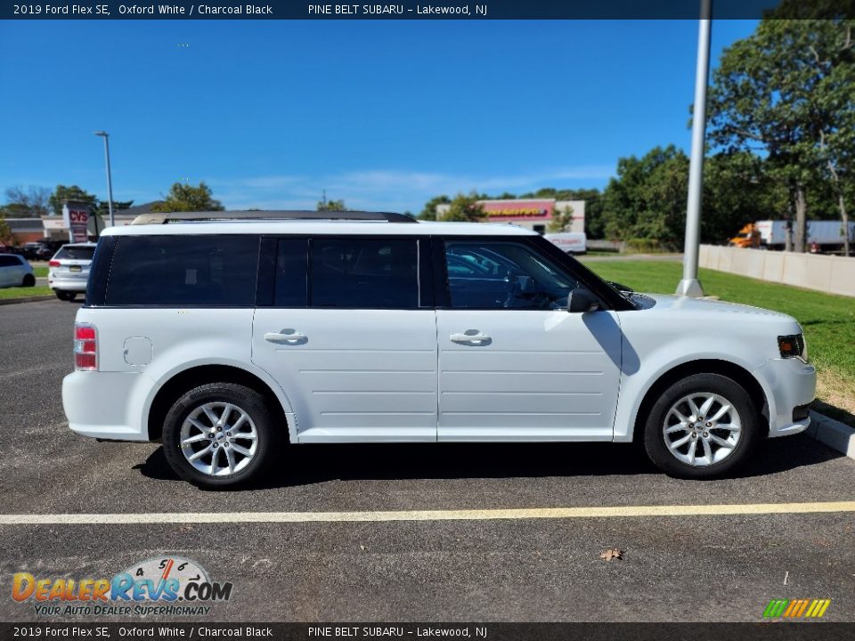 2019 Ford Flex SE Oxford White / Charcoal Black Photo #6