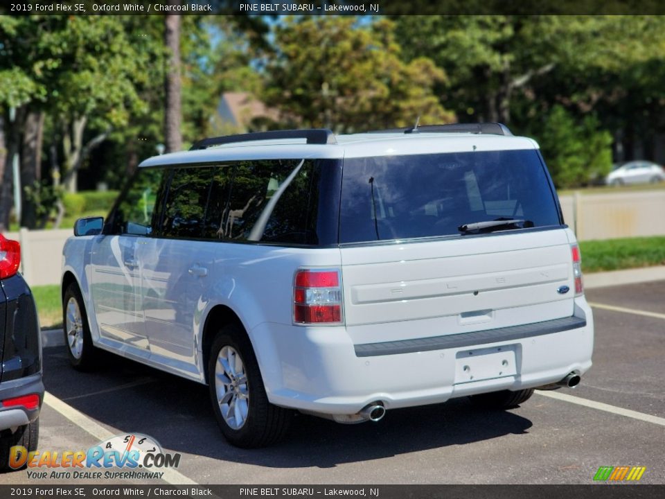 2019 Ford Flex SE Oxford White / Charcoal Black Photo #11