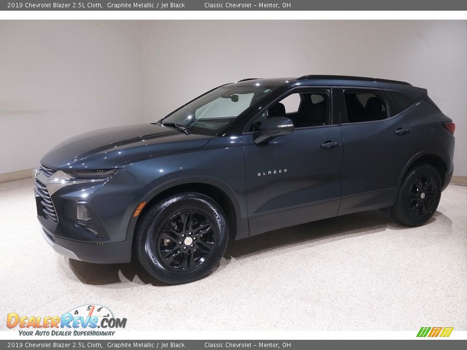 2019 Chevrolet Blazer 2.5L Cloth Graphite Metallic / Jet Black Photo #3