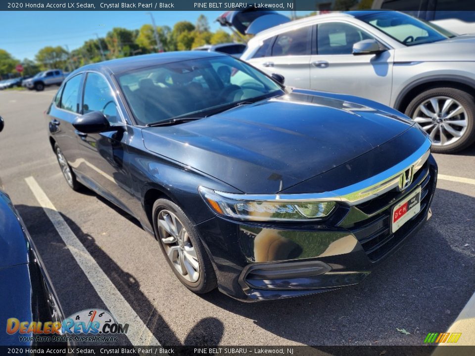 2020 Honda Accord LX Sedan Crystal Black Pearl / Black Photo #4