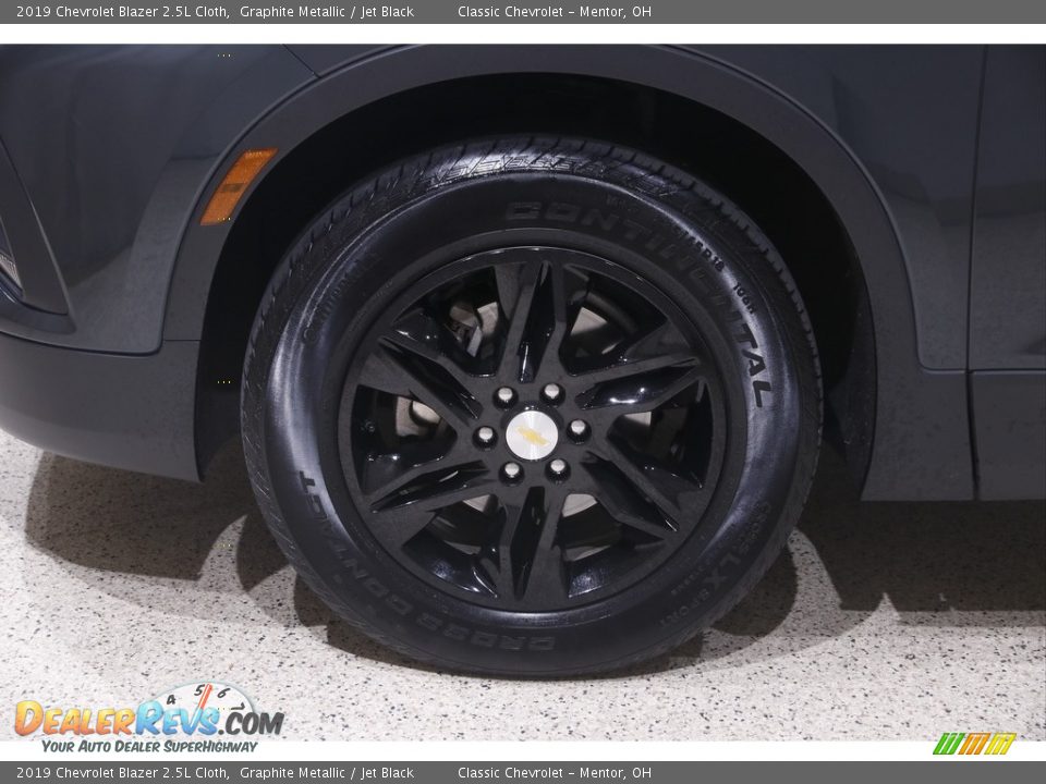 2019 Chevrolet Blazer 2.5L Cloth Graphite Metallic / Jet Black Photo #19