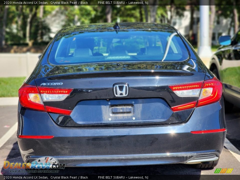 2020 Honda Accord LX Sedan Crystal Black Pearl / Black Photo #7