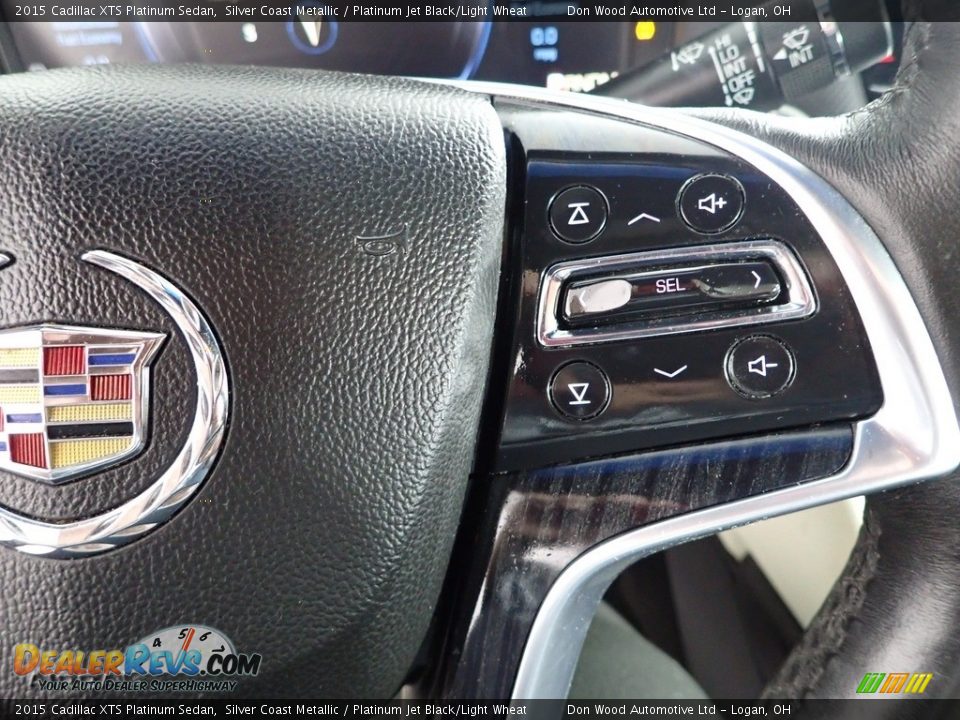 2015 Cadillac XTS Platinum Sedan Steering Wheel Photo #19
