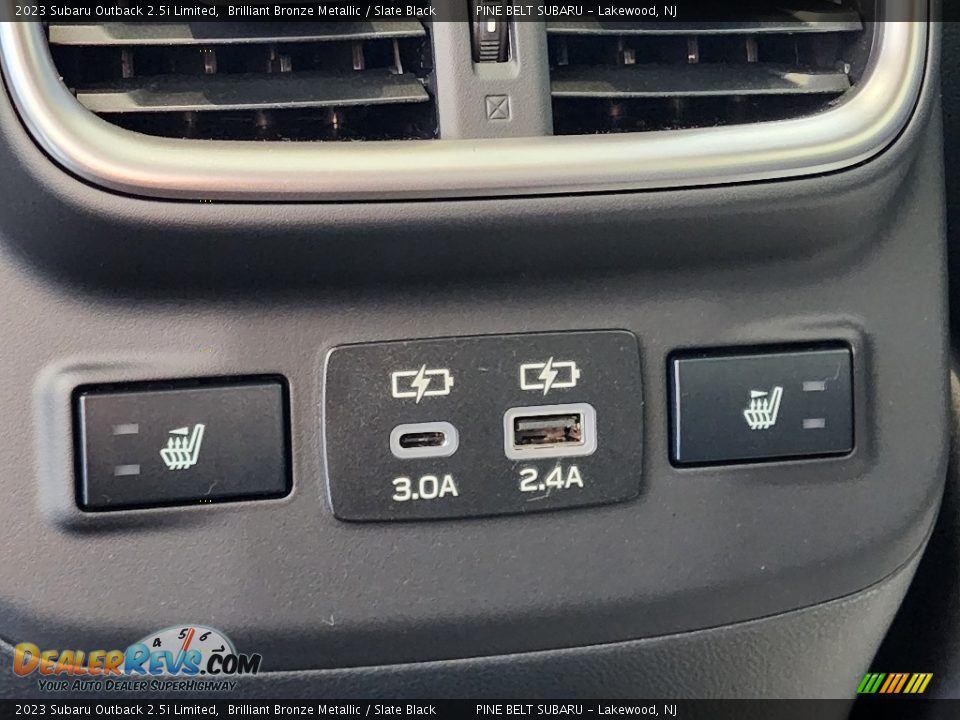 2023 Subaru Outback 2.5i Limited Brilliant Bronze Metallic / Slate Black Photo #14