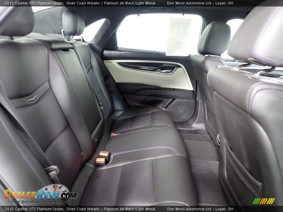 Rear Seat of 2015 Cadillac XTS Platinum Sedan Photo #31