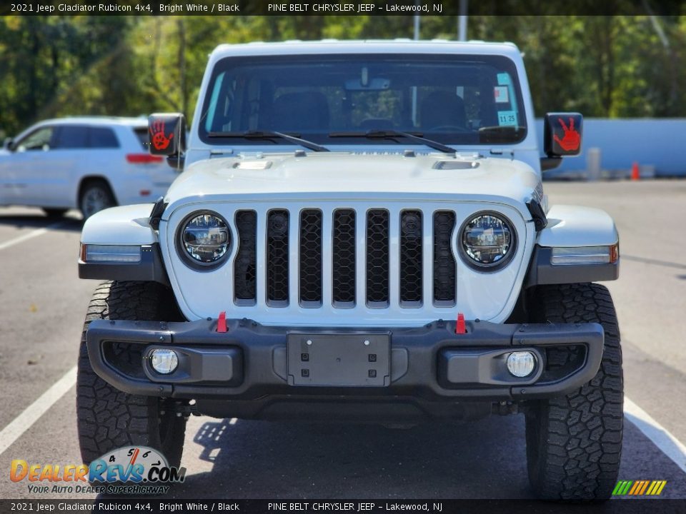 2021 Jeep Gladiator Rubicon 4x4 Bright White / Black Photo #3