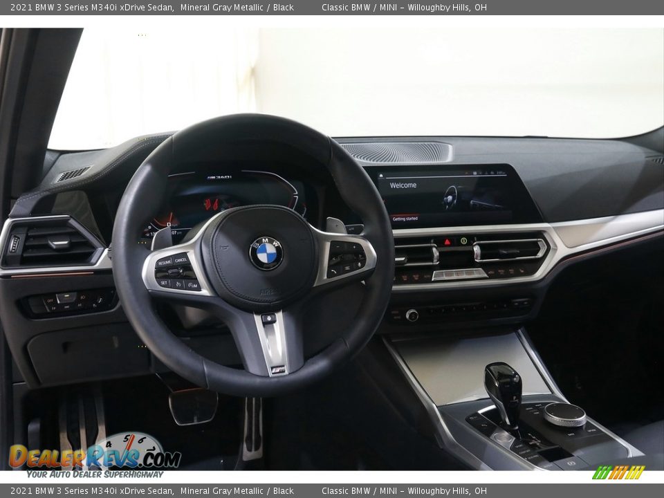 2021 BMW 3 Series M340i xDrive Sedan Mineral Gray Metallic / Black Photo #7