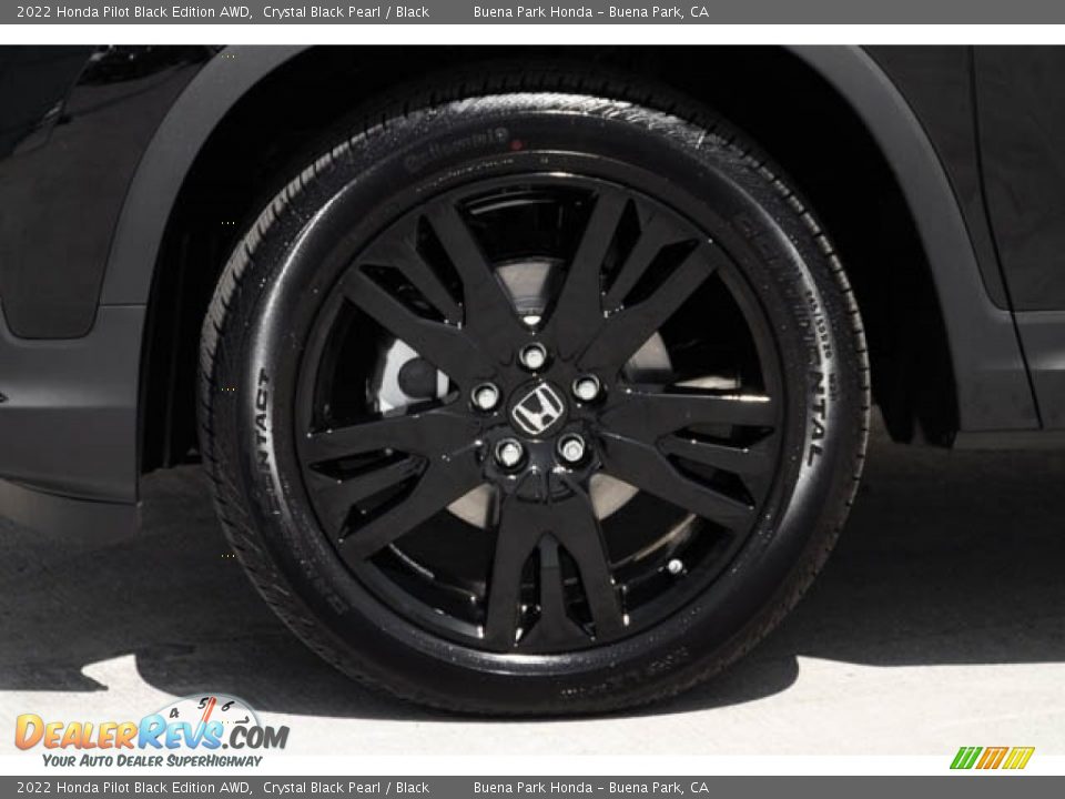 2022 Honda Pilot Black Edition AWD Wheel Photo #11