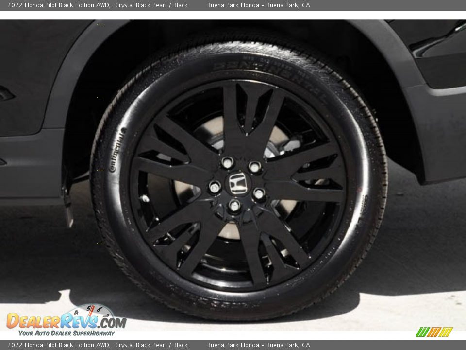 2022 Honda Pilot Black Edition AWD Wheel Photo #12