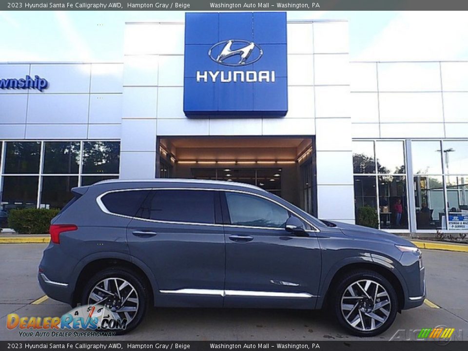 2023 Hyundai Santa Fe Calligraphy AWD Hampton Gray / Beige Photo #1