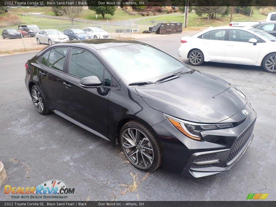 2022 Toyota Corolla SE Black Sand Pearl / Black Photo #2