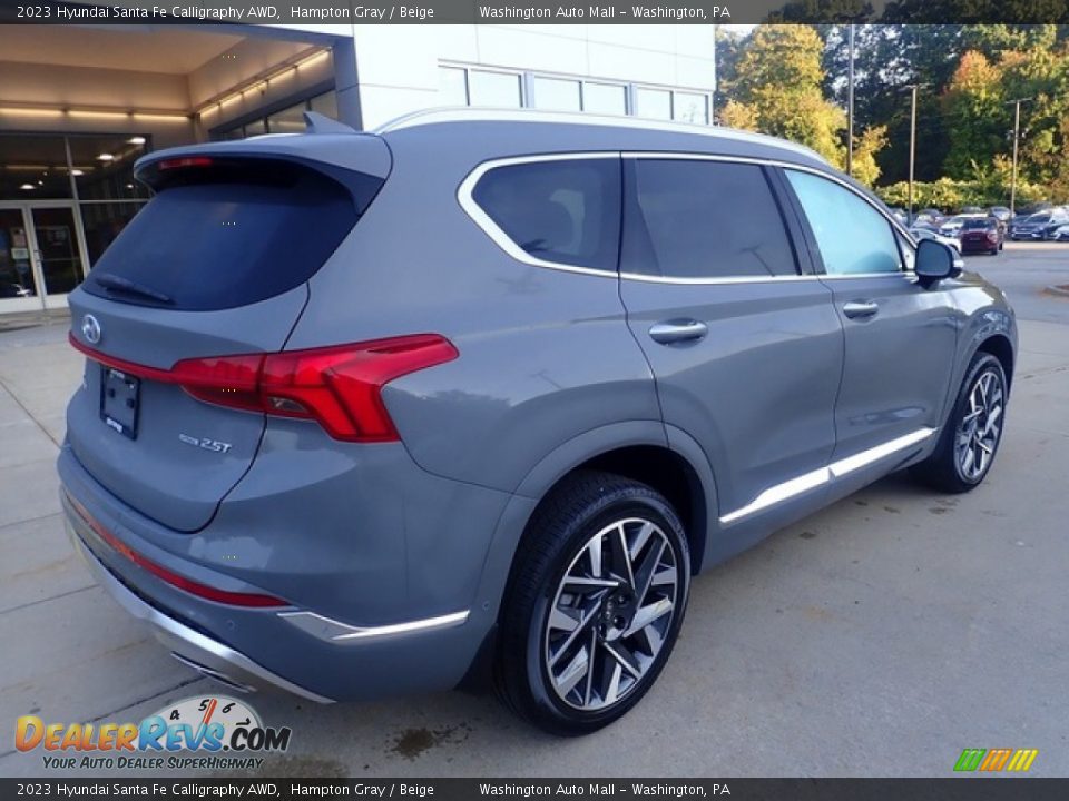 2023 Hyundai Santa Fe Calligraphy AWD Hampton Gray / Beige Photo #2