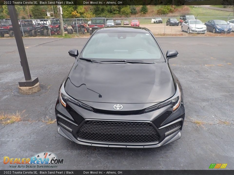 2022 Toyota Corolla SE Black Sand Pearl / Black Photo #3