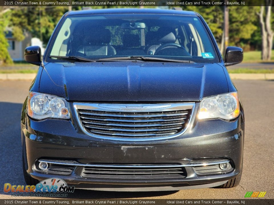 2015 Chrysler Town & Country Touring Brilliant Black Crystal Pearl / Black/Light Graystone Photo #3