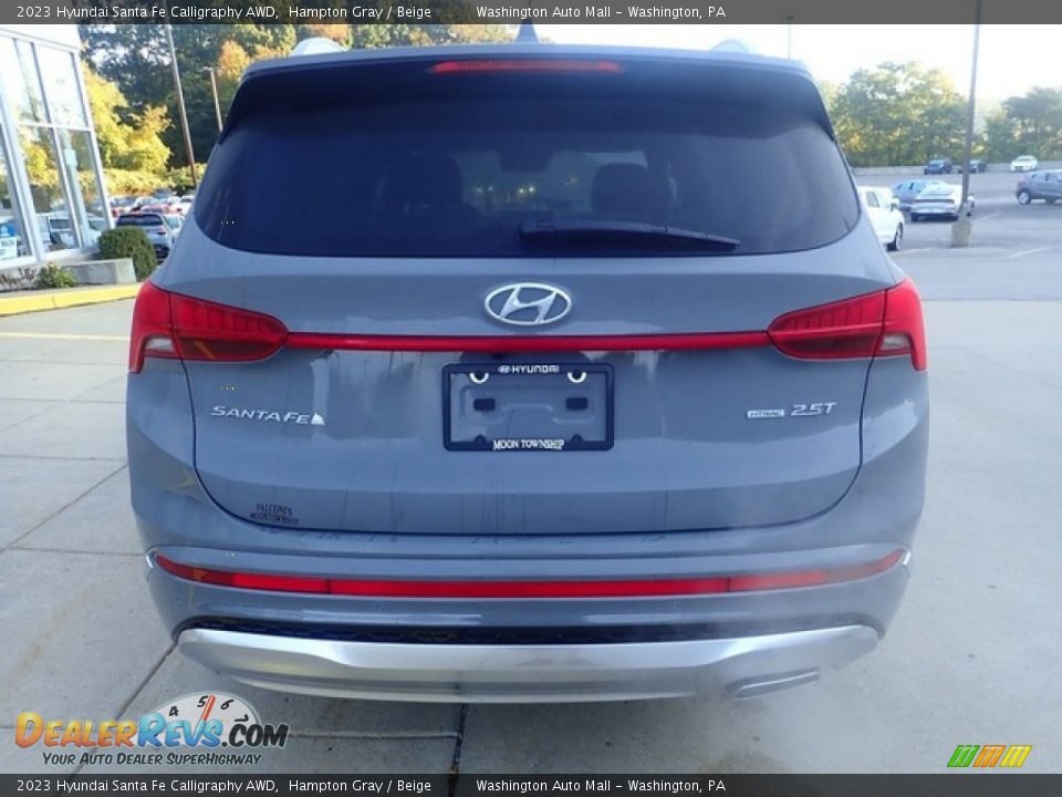 2023 Hyundai Santa Fe Calligraphy AWD Hampton Gray / Beige Photo #3