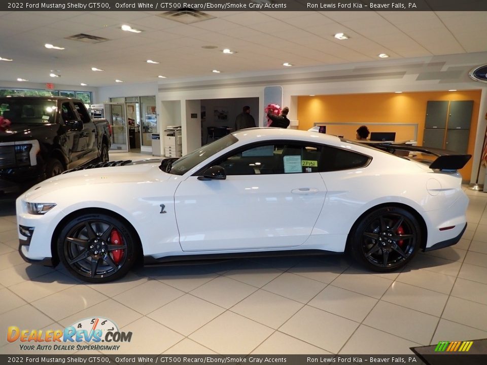 Oxford White 2022 Ford Mustang Shelby GT500 Photo #5