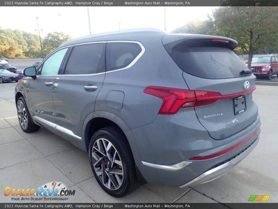 2023 Hyundai Santa Fe Calligraphy AWD Hampton Gray / Beige Photo #5