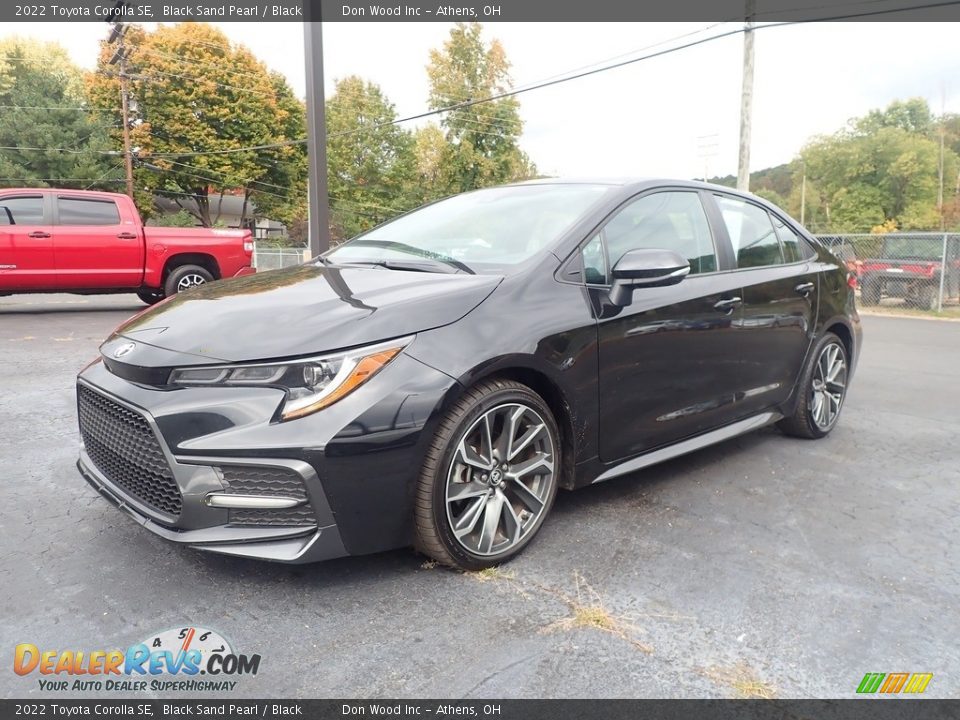 2022 Toyota Corolla SE Black Sand Pearl / Black Photo #6
