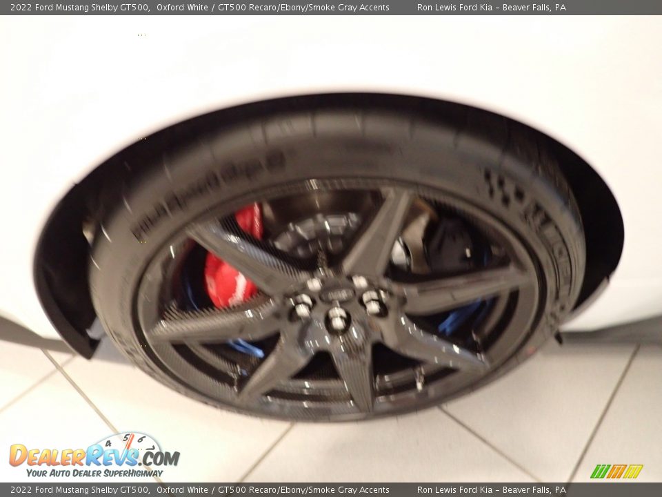 2022 Ford Mustang Shelby GT500 Oxford White / GT500 Recaro/Ebony/Smoke Gray Accents Photo #9