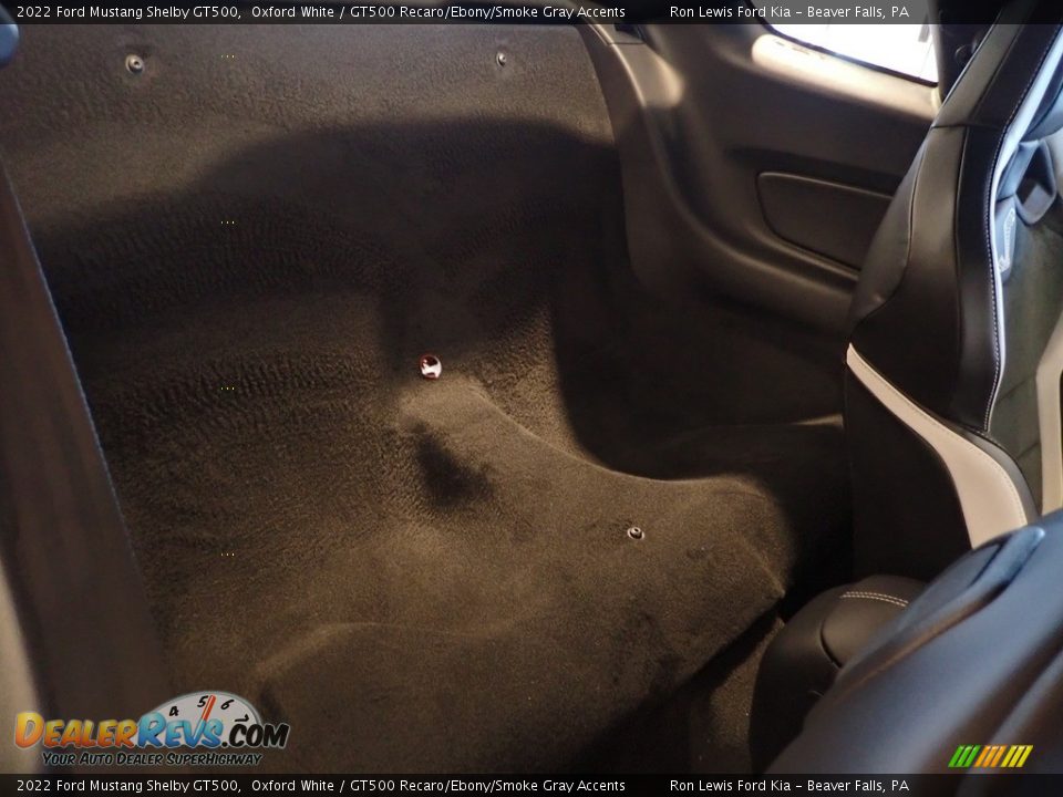 2022 Ford Mustang Shelby GT500 Oxford White / GT500 Recaro/Ebony/Smoke Gray Accents Photo #10