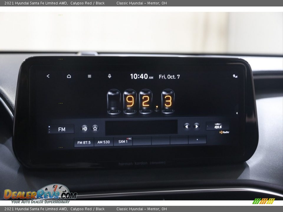 2021 Hyundai Santa Fe Limited AWD Calypso Red / Black Photo #11