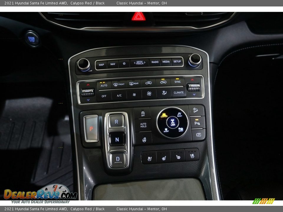 2021 Hyundai Santa Fe Limited AWD Calypso Red / Black Photo #14
