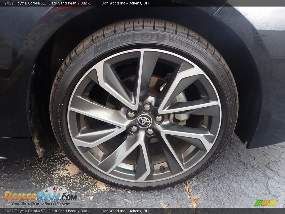 2022 Toyota Corolla SE Black Sand Pearl / Black Photo #12