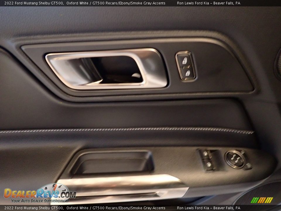 2022 Ford Mustang Shelby GT500 Oxford White / GT500 Recaro/Ebony/Smoke Gray Accents Photo #14