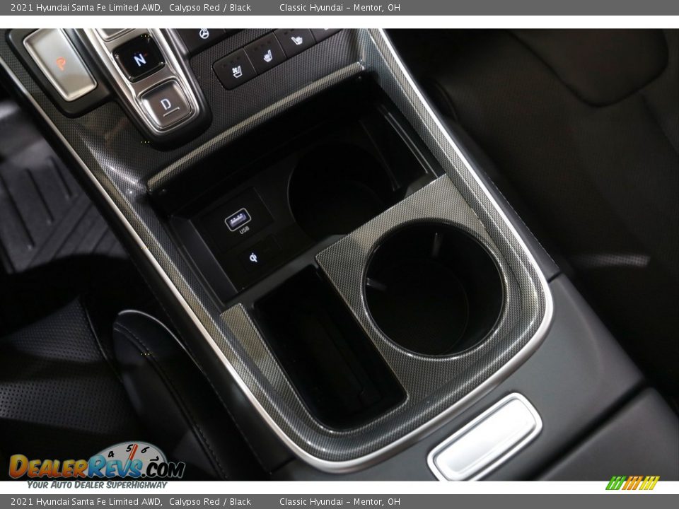 2021 Hyundai Santa Fe Limited AWD Calypso Red / Black Photo #16